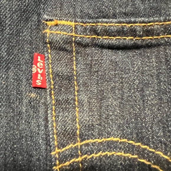 Levis 501 Ted tag Button up Denim Jeans - Picture 3 of 3